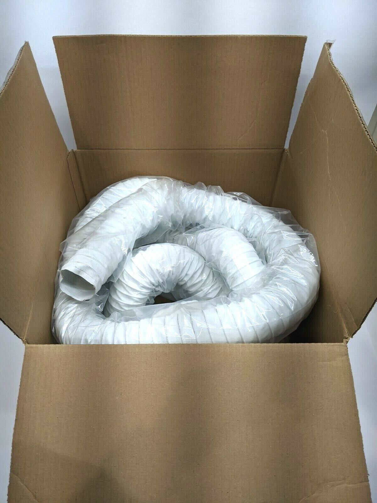 Flexhaust 2200250000 White Hose 2.5” ID x 25’ Feet - Maverick Industrial Sales