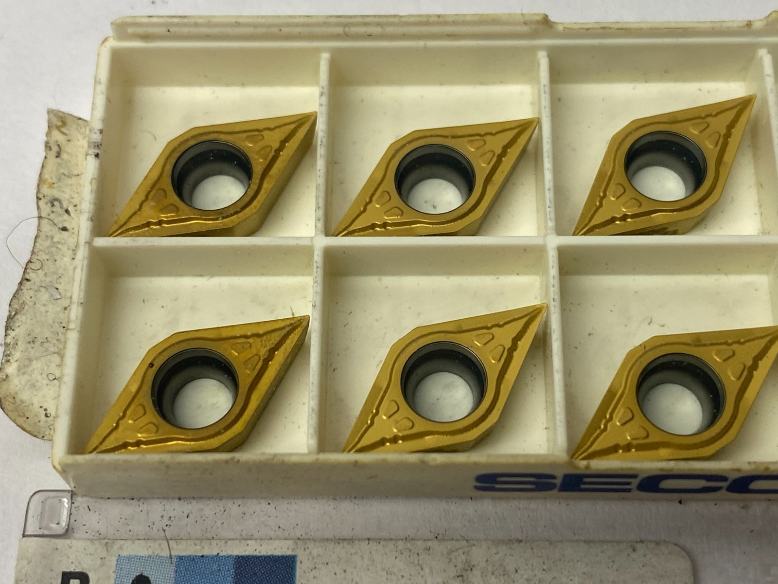 Seco DCMT11T302-F1 CP500 Turning Insert 00096869 DCMT32.50.5-F1 CP500 PKG OF 7 - Maverick Industrial Sales