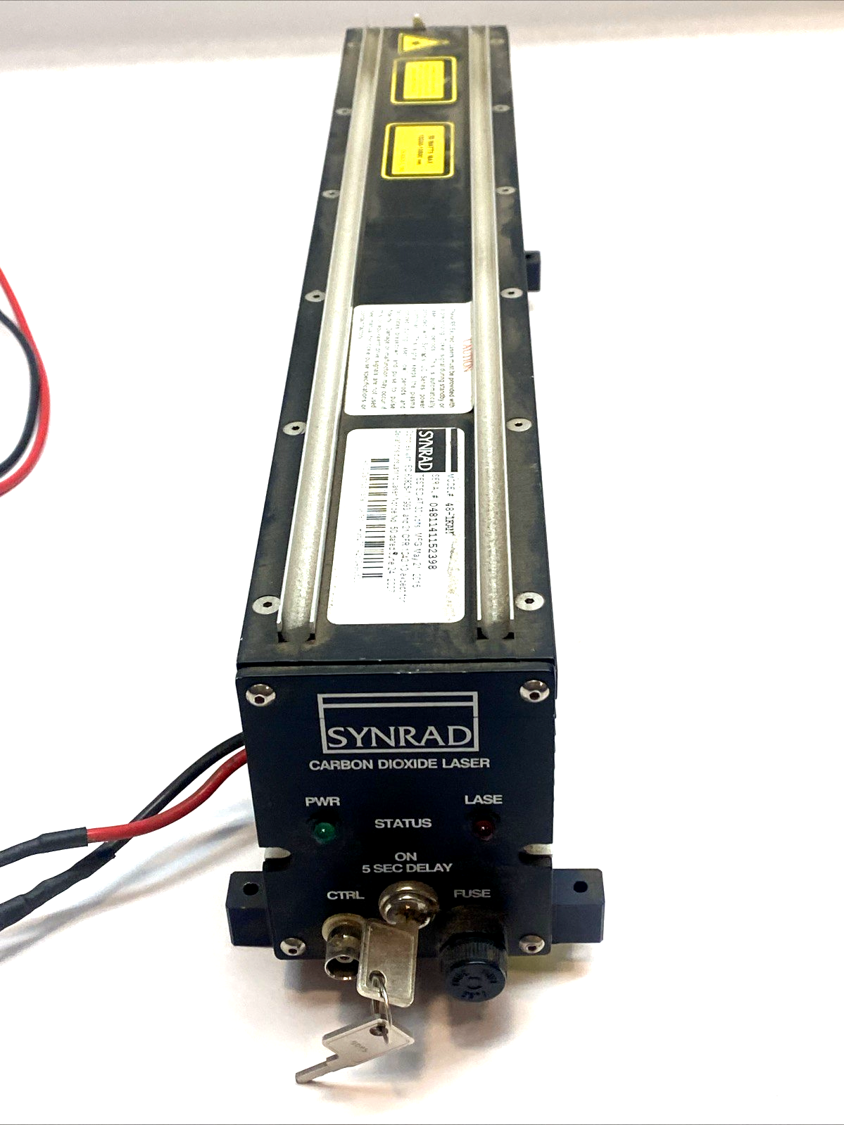 48-1KAM | Synrad CO2 Laser 10W Air Cooled 30VDC - Marking Engraving - For parts or not working - Maverick Industrial Sales