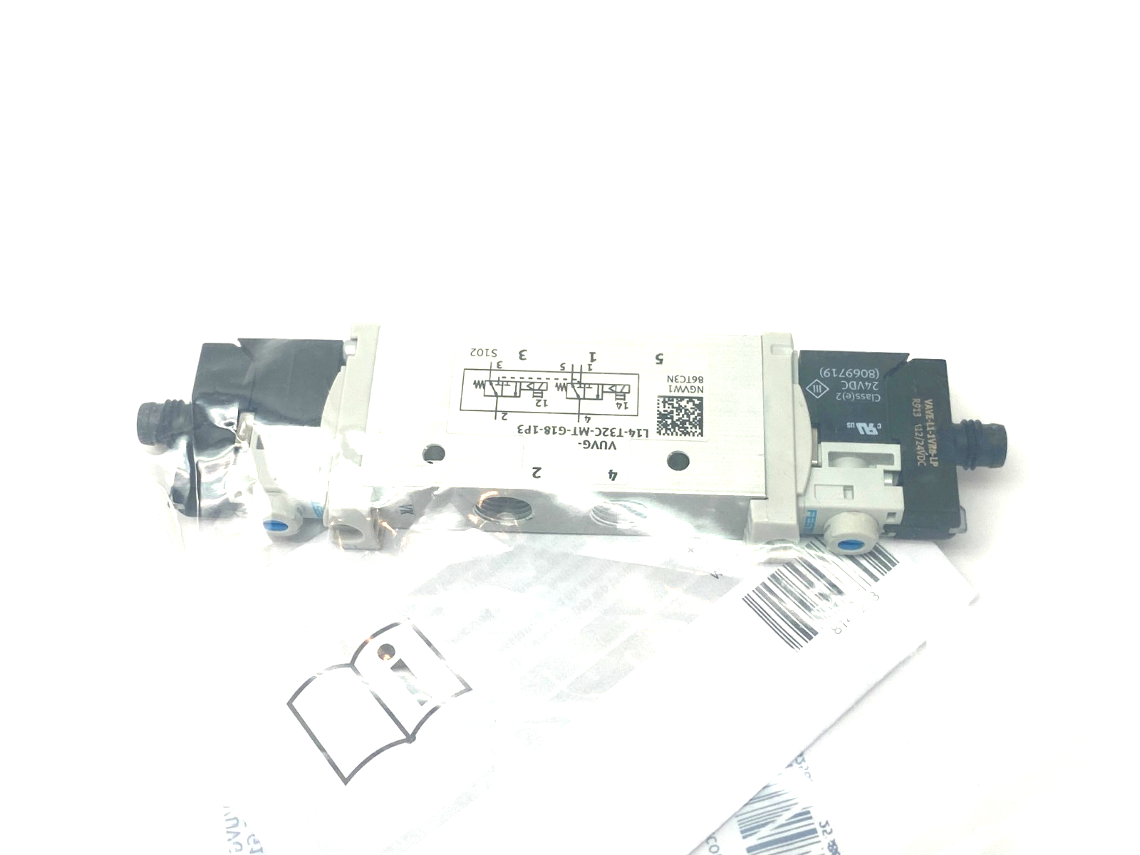 Festo VUVG-L14-T32C-MT-G18-1R8L Solenoid Valve 2x3/2-Way, Monostable 8031504 - Maverick Industrial Sales