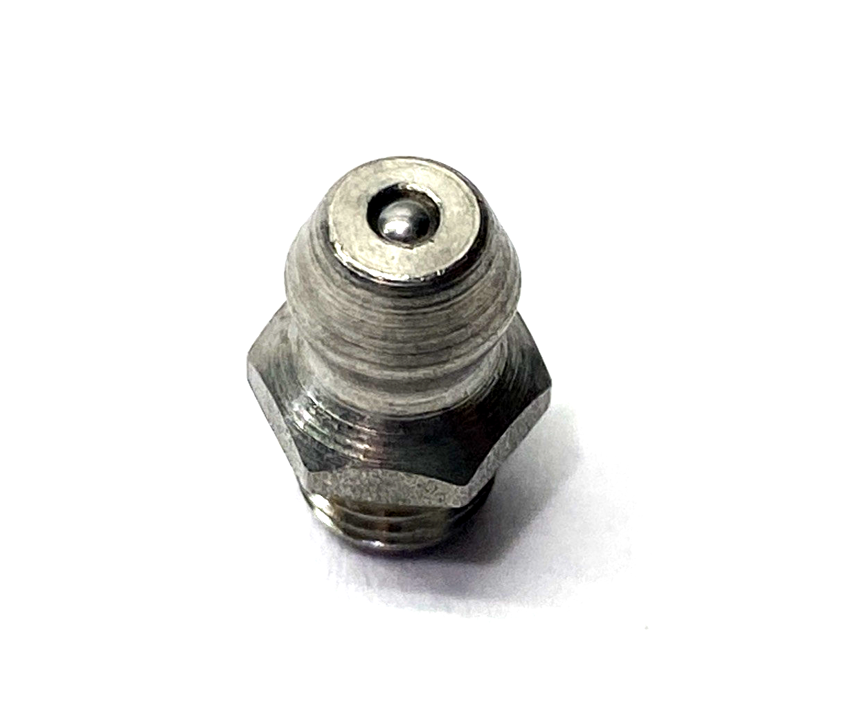 1293K21 Grease Fitting, Striaght, 303 SS, 1/4"-28 SAE-LT Male, 17/32" OAL, 5-PK - Maverick Industrial Sales