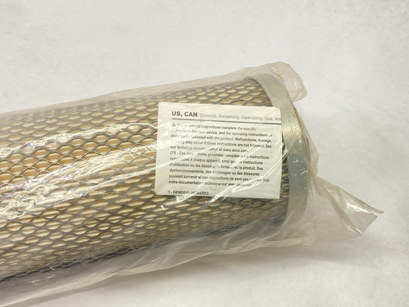 EKF9016G Filter Element 3 Micron For Asco Numatics - Maverick Industrial Sales
