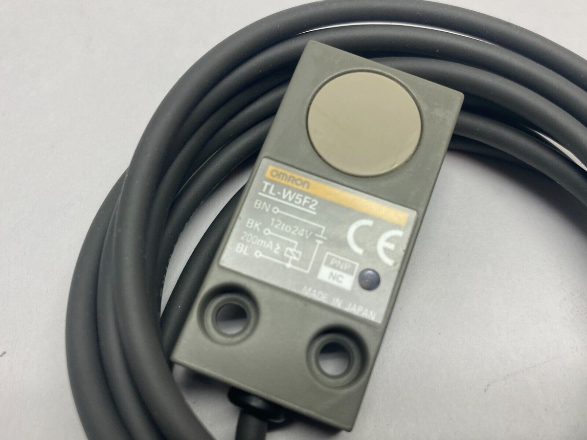 TL-W5F2 | Omron Inductive Proximity Switch Sensor 12~24VDC - New – Open box - Maverick Industrial Sales