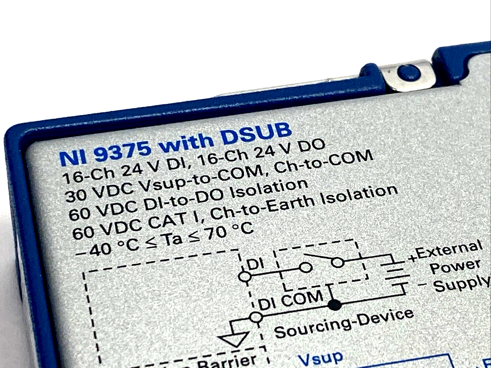 NI 9375 | National Instruments 24V Digital Input Output Module NI-9375 199270B-01L - For parts or not working - Maverick Industrial Sales