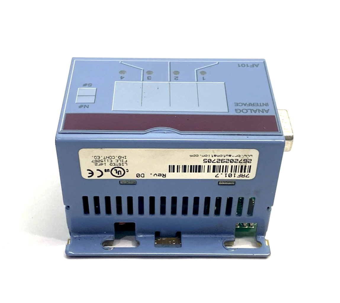 7AF101.7 | B&R Automation Rev. D0 Analog AF101 2003 Adapter Module 4-Slot - Used - Maverick Industrial Sales