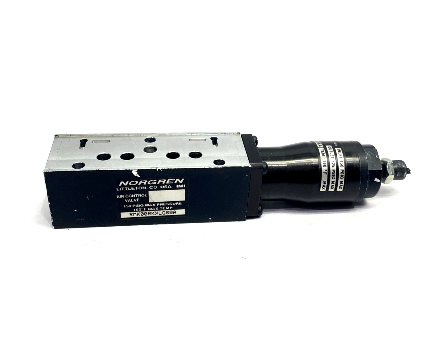 RMK00RKXLGS0A | Norgren Air Control Valve, MISSING REGULATOR KNOB - Used - Maverick Industrial Sales