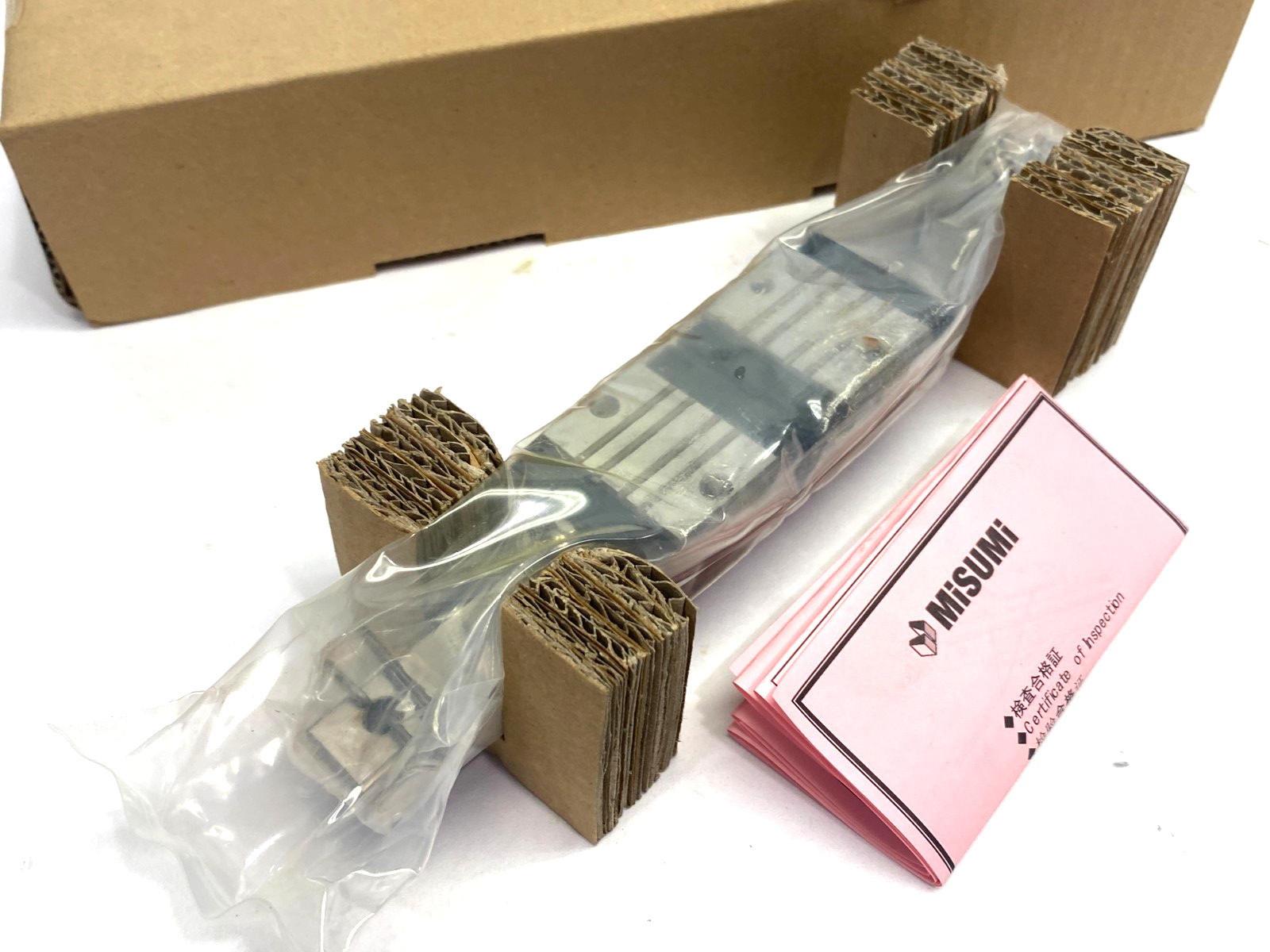 SSV2RL24-200 | MiSUMi 2-Block Linear Guide Rail Assembly, Standard, 200mm Length - New - Maverick Industrial Sales