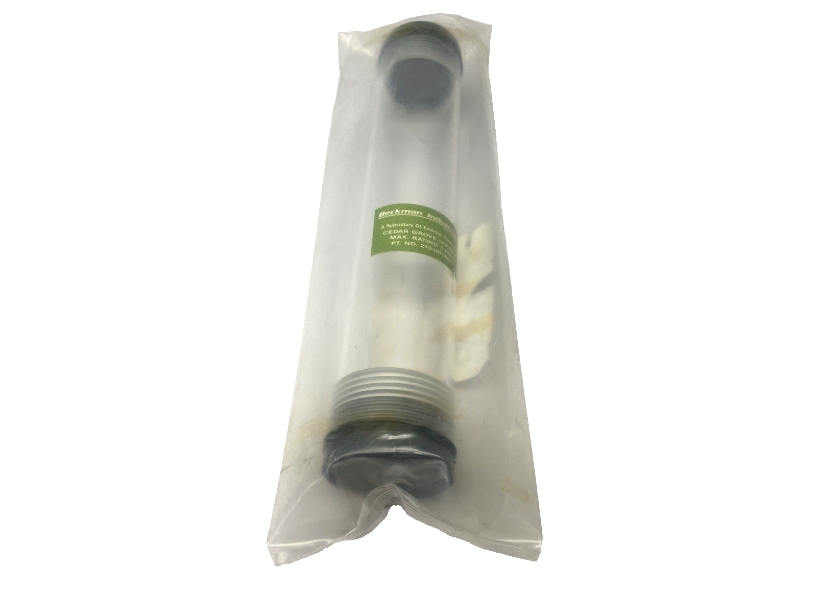 Beckman Industrial 270-0270-10758851 Resin Cation Cartridge 5-PSIG EMPTY - New - Maverick Industrial Sales
