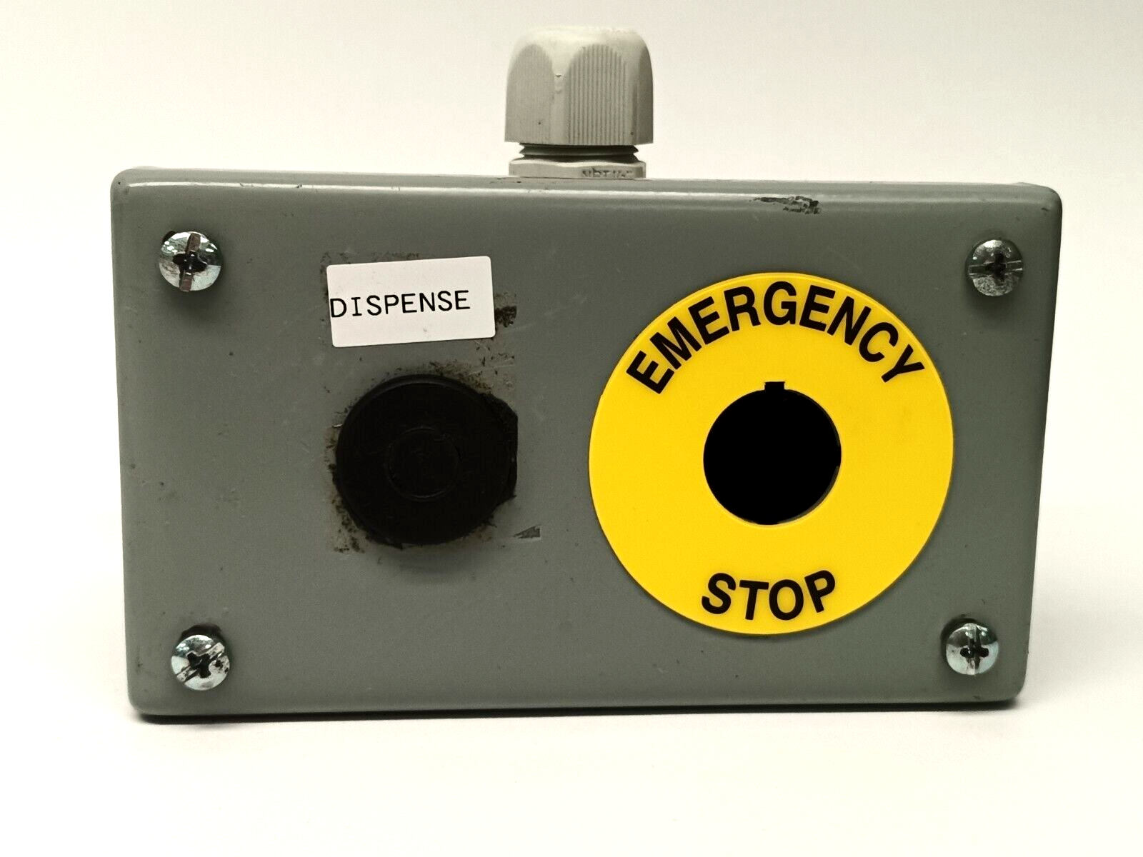 Hoffman E2PBG Pushbutton Enclosure Gray Steel - Maverick Industrial Sales