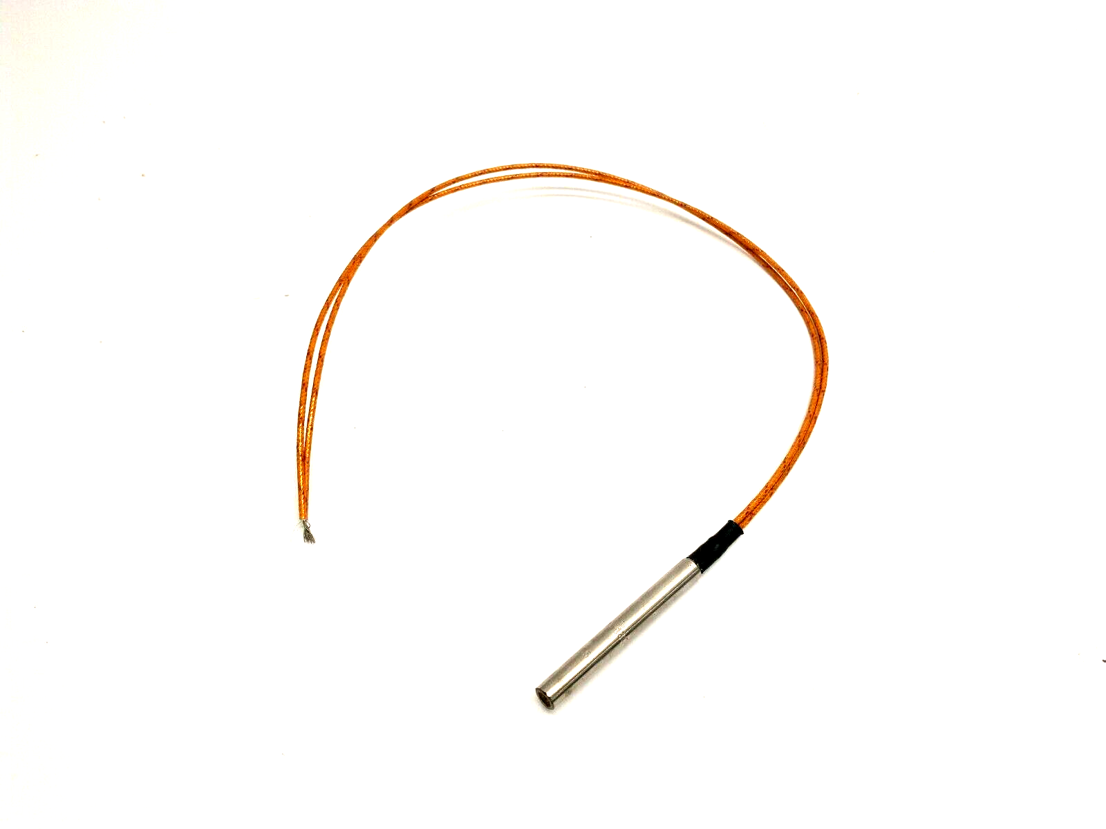 10 05 Cartridge Heater 1/4" x 2" Long 120V 50W 14" Wire Leads - Maverick Industrial Sales