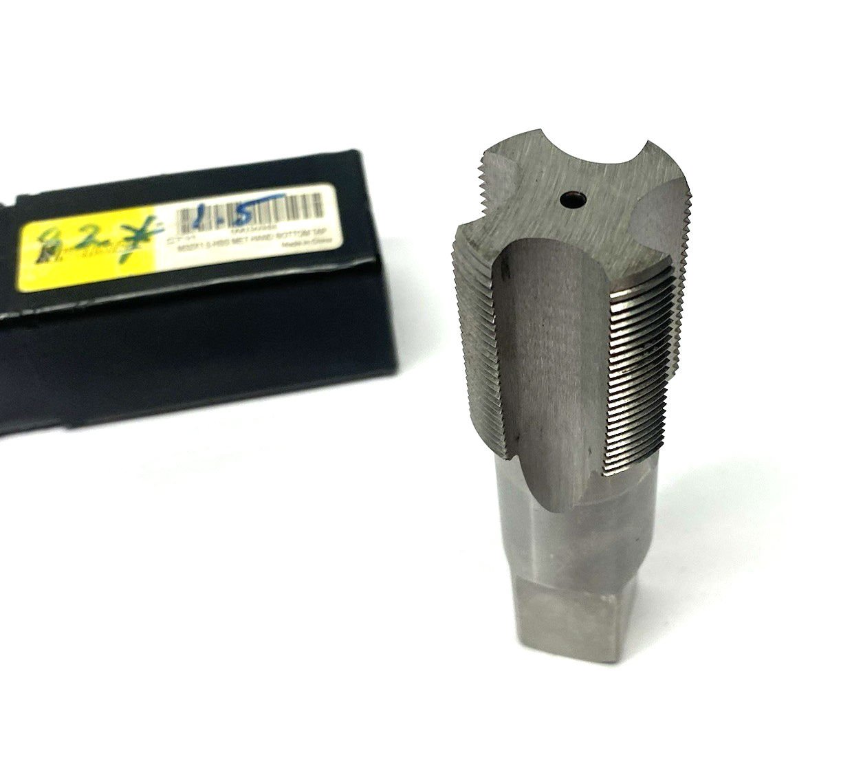 09036948 | Interstate Straight Flute Tap: M32x1.5 Metric Fine, 4 Flute, Bottoming - Used - Maverick Industrial Sales