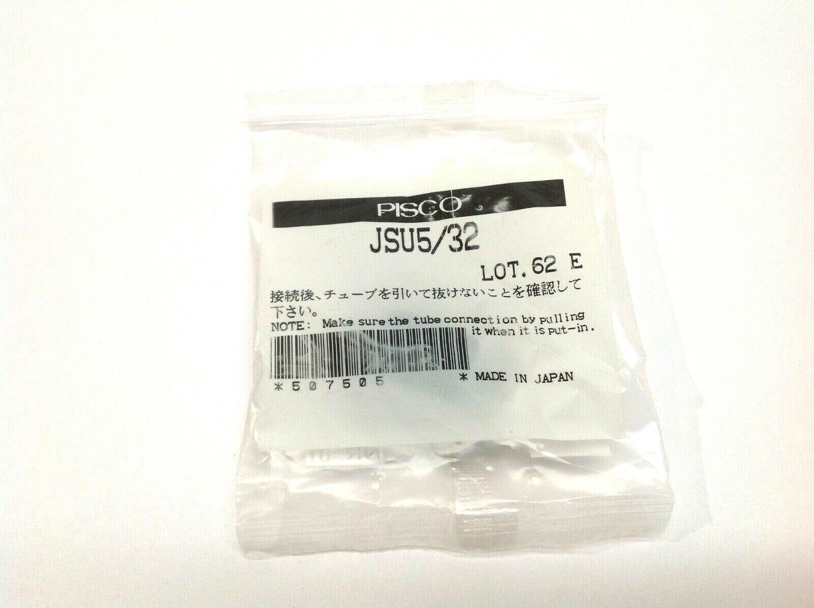 Pisco JSU5/32 Push To Connect Pneumatic Fitting with Flow Control 5/32 - Maverick Industrial Sales