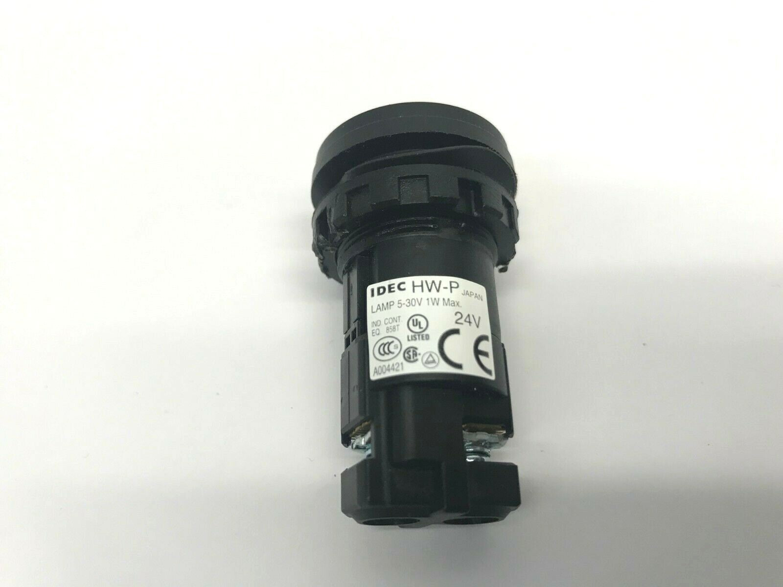 HW-P | IDEC Red Indicator Light 24V HWP Pilot Light Enclosure Box Panel - Used - Maverick Industrial Sales
