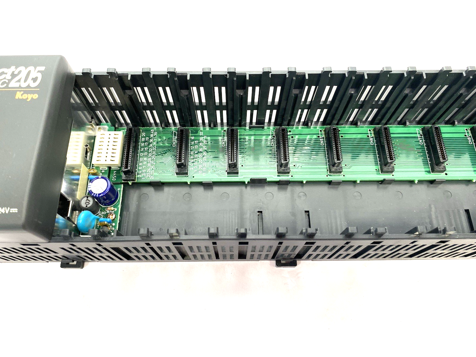 Automation Direct D2-09BDC1-1 DirectLOGIC DL205 I/O base, 9-slot, DIN rail - Maverick Industrial Sales