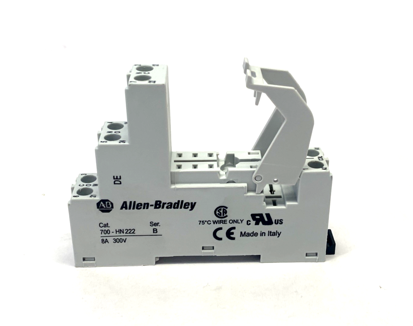 700-HN222 | Allen Bradley Ser. B 8 Blade 8A Screw Terminal Relay Socket LOT OF 2 - New – Open box - Maverick Industrial Sales
