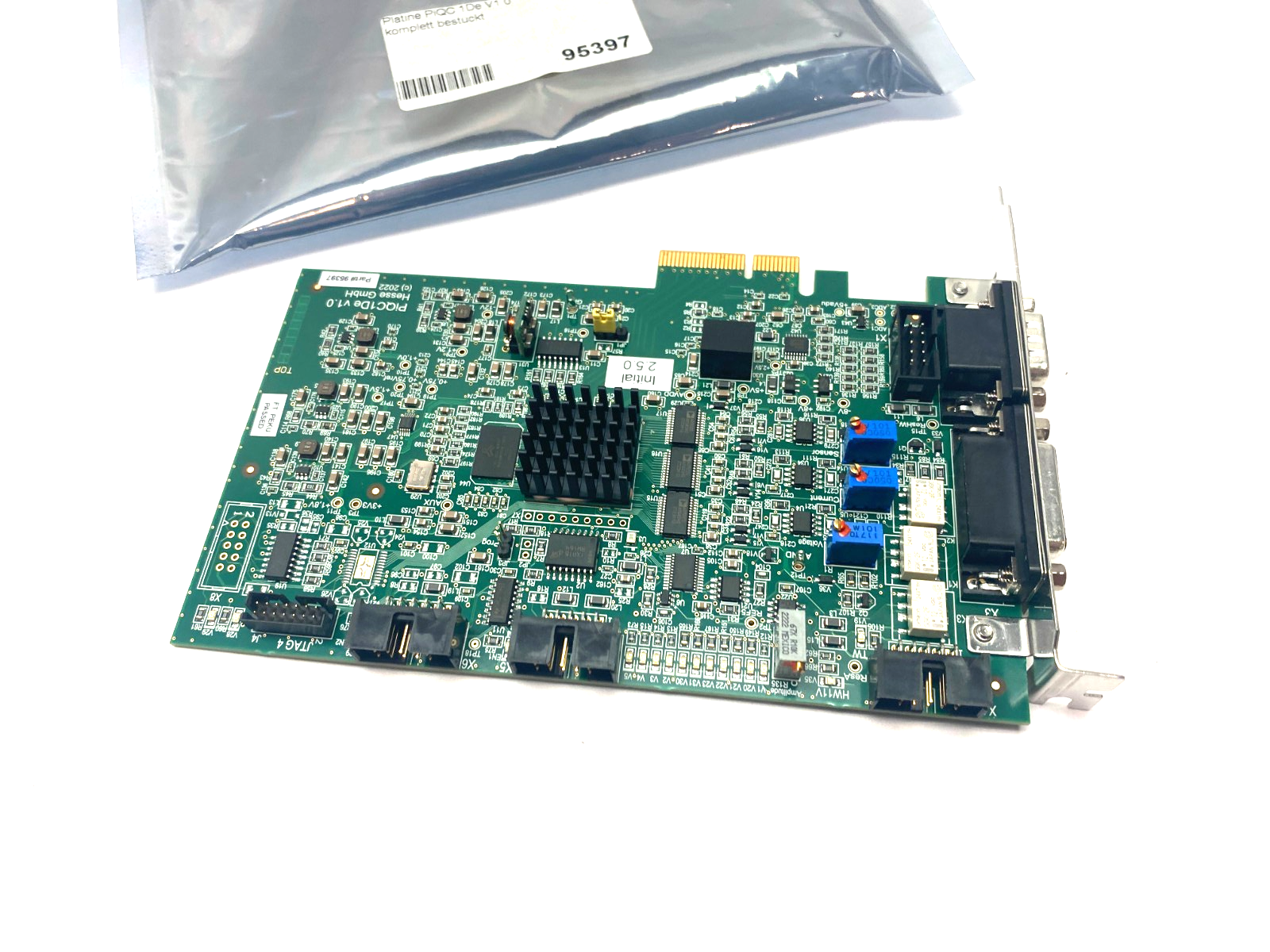 Hesse PiQC1De v1.0 Control Unit PCI Card 95397 - Maverick Industrial Sales