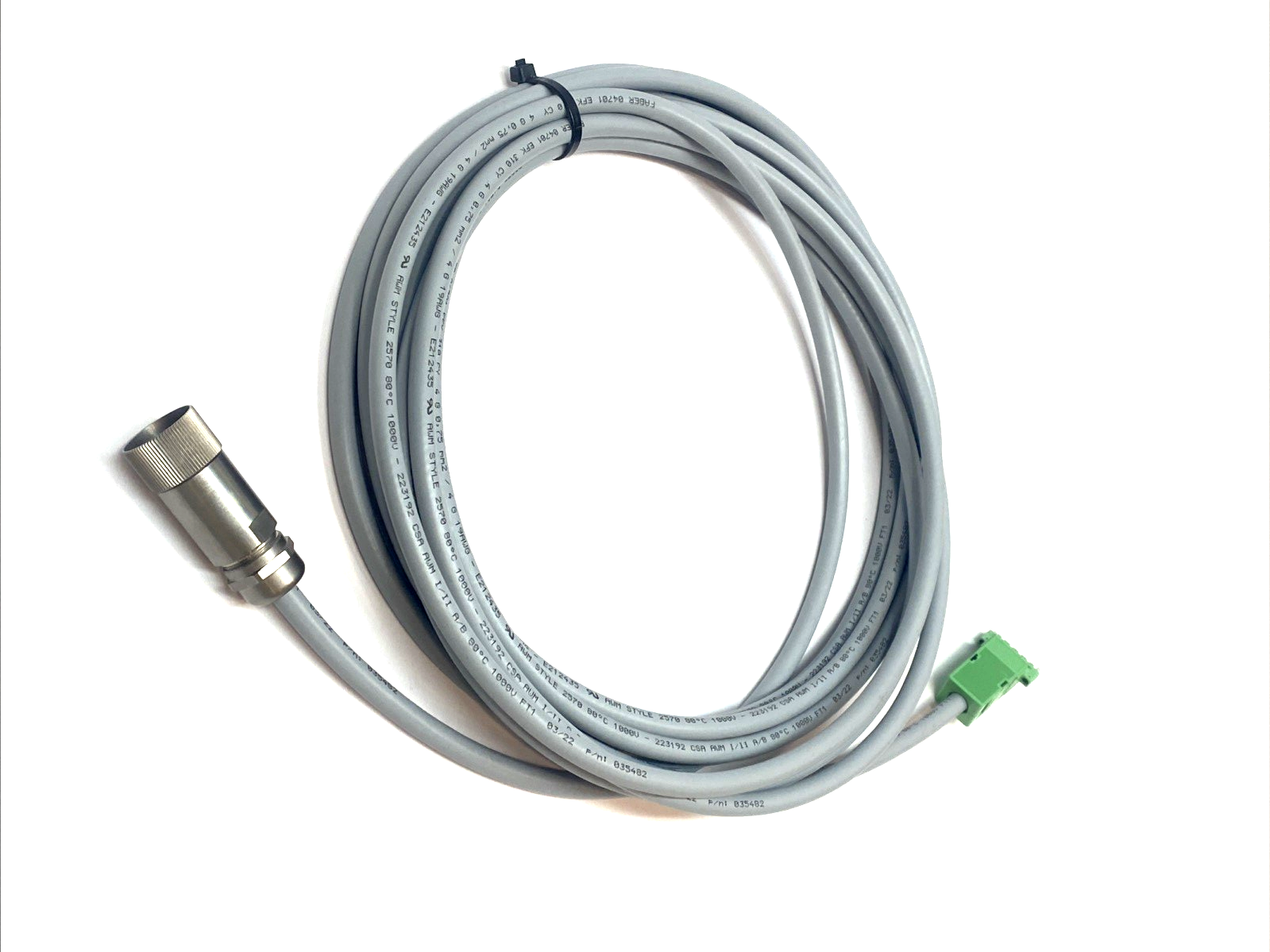 Faber Cable E212435 AWM Style 2570 PVC Multi‑Conductor Wire 1000V UL Rated - Maverick Industrial Sales
