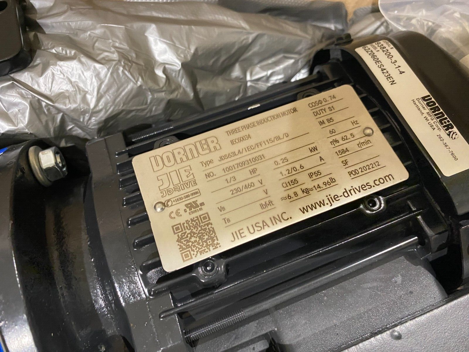 Dorner 22UBES02A-4432 & 62Z010ES423EN eDrive End Drive Unit - Maverick Industrial Sales