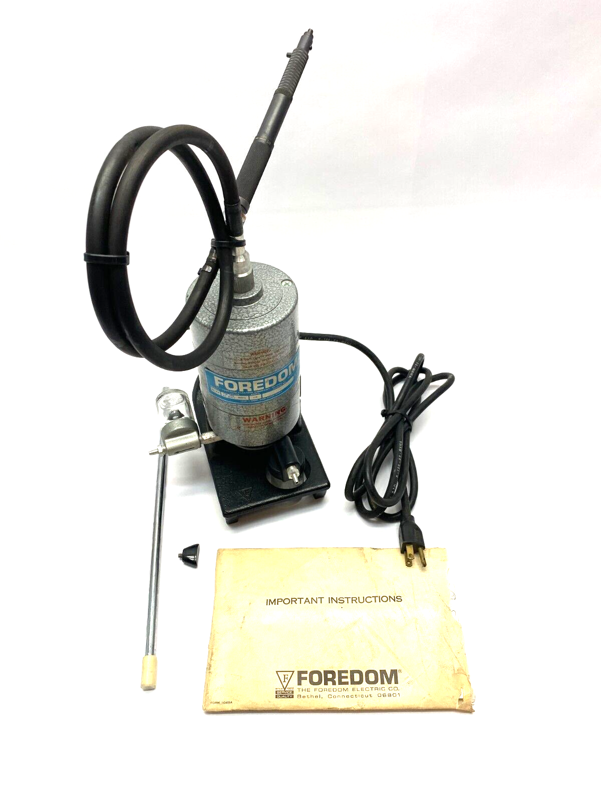 Foredom Electric SL 85 Series Power Screw Driver 110-130VAC 1.0A 60Hz - Maverick Industrial Sales
