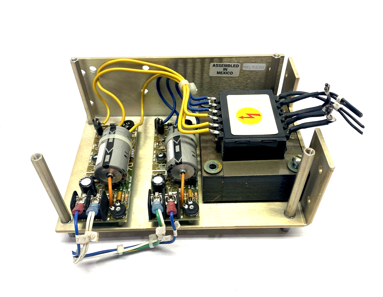 Deltron W209B Power Supply 100-240VAC In, 12/15V 1.7/1.5A Dual Out NO COVER - Maverick Industrial Sales