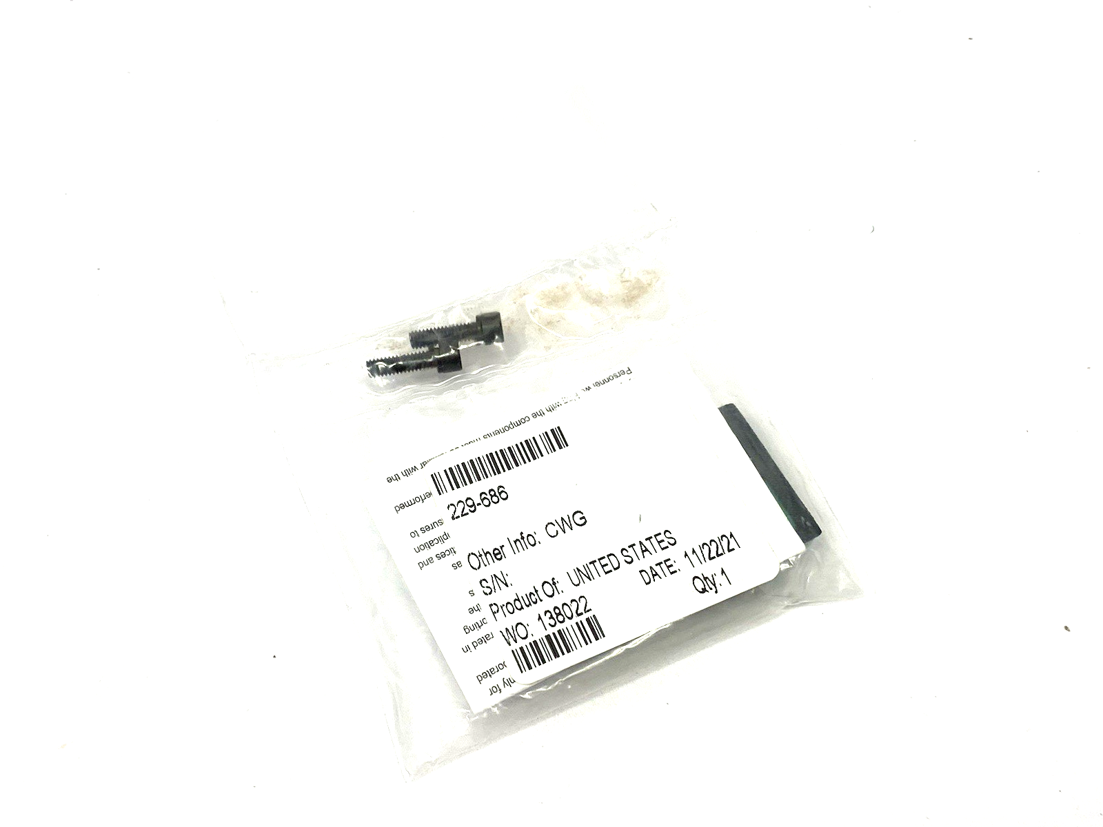 229-686 | Numatics Blank Manifold Station Plate Assembly - New - Maverick Industrial Sales