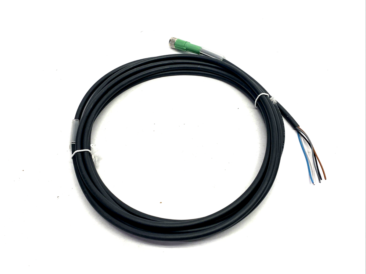 Phoenix Contact SAC-5P- 3,0-115/M 8FSB Cordset M8 Female 5-Pin 3m 1404471 - Maverick Industrial Sales