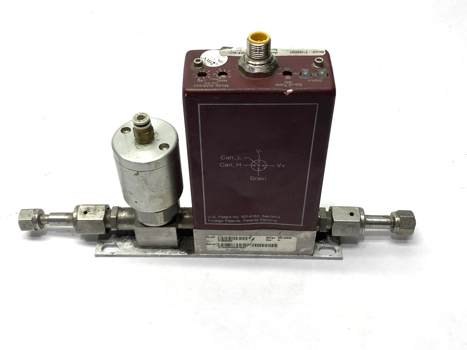 2179A00422CR16V21 | MKS Instruments Mass Flo Flow Switch Controller 200 SCCM Range - For parts or not working - Maverick Industrial Sales