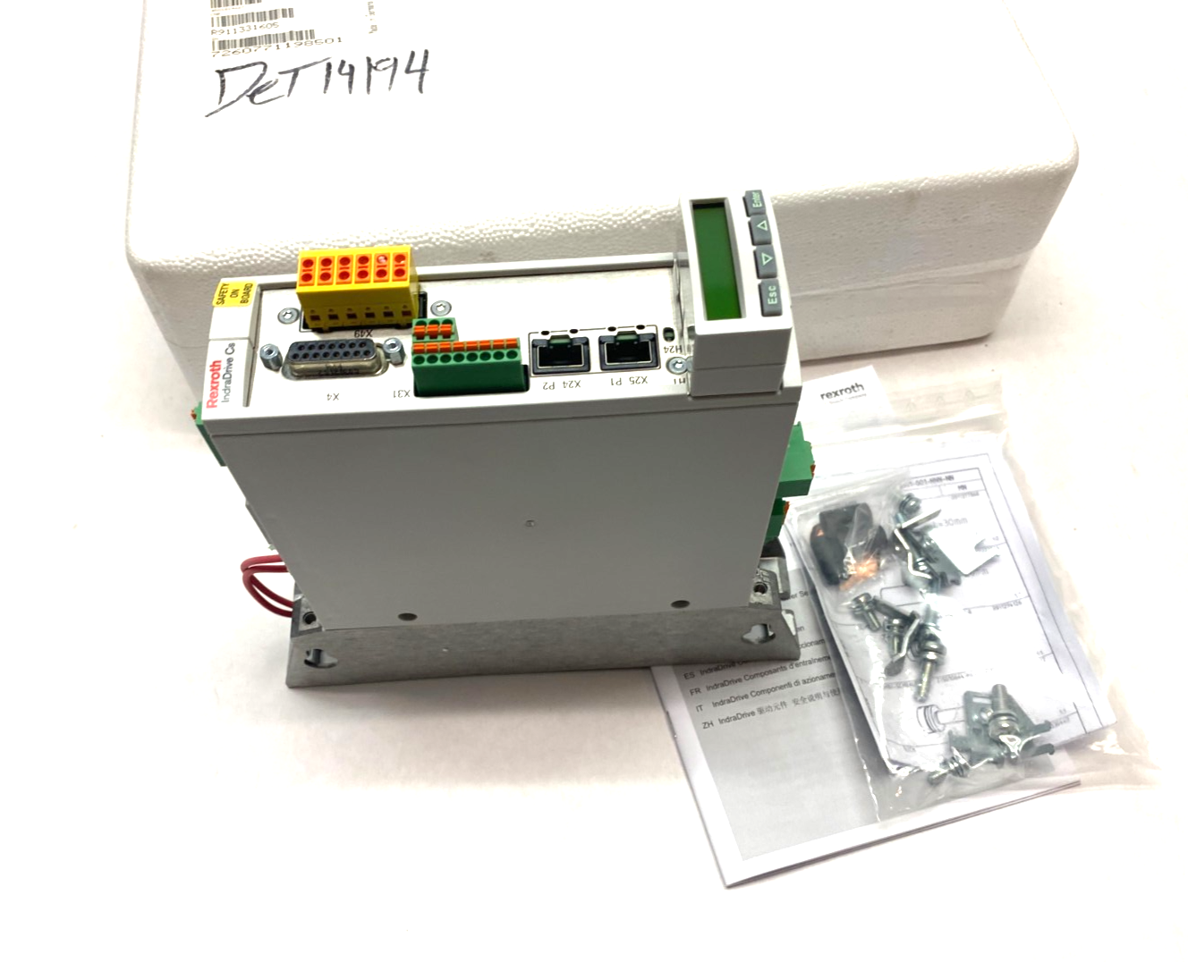 Bosch Rexroth R911331605 Comp. Converter HCS01.1E-W0008-A-03-B-ET-EC-NN-L4-NN-FW - Maverick Industrial Sales