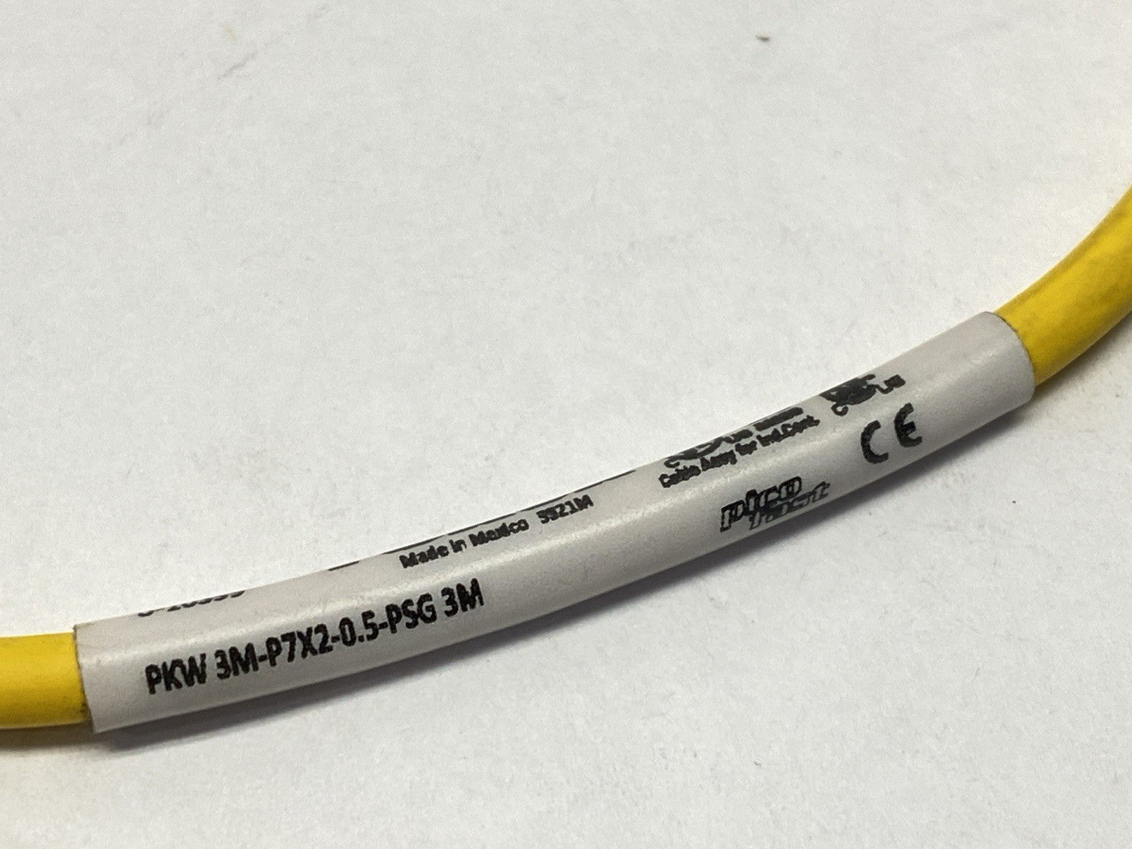 PKW 3M-P7X2-0.5-PSG 3M | Turck Actuator Sensor Cordset M/F M8 3-Pin U-10399 - Used - Maverick Industrial Sales
