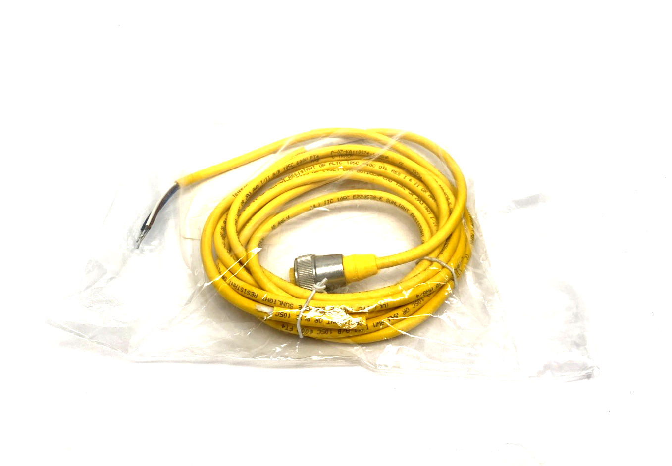 RKM 40-4M | Turck Cordset 7/8" Female 4-Pin To Wire Leads 4m U2045- New - Maverick Industrial Sales