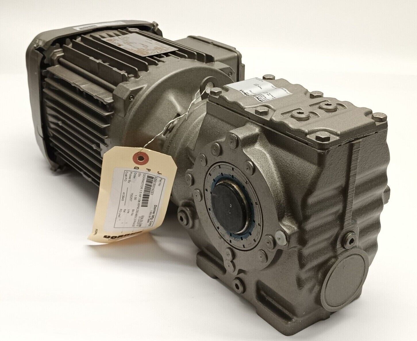 Dorner 32M016WH423EN Gearmotor 1.5HP 106RPM 230/460V 3PH SA47 DRN90S4 - Maverick Industrial Sales