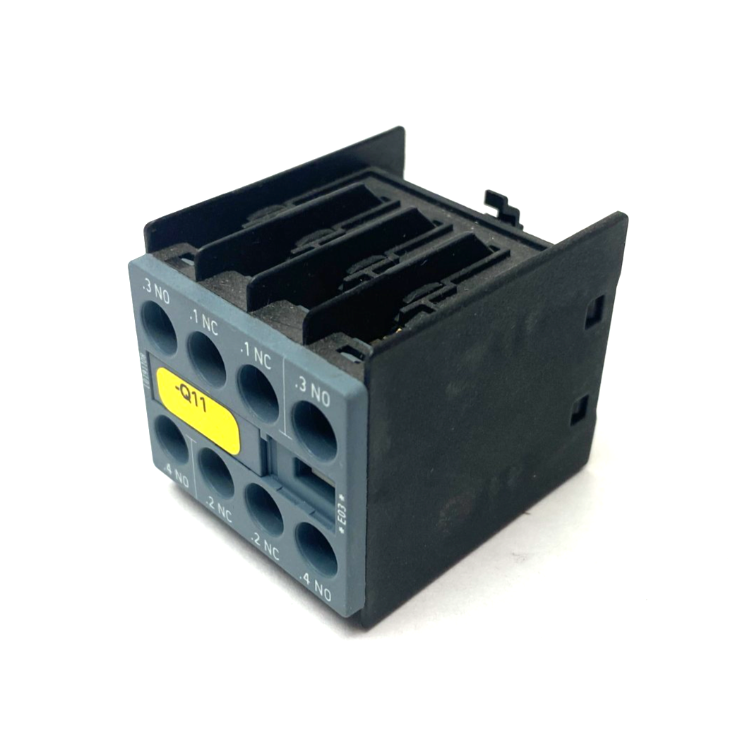 Siemens 3RH2911-1FA22 Auxiliary Contact Block 2NO + 2NC - Maverick Industrial Sales