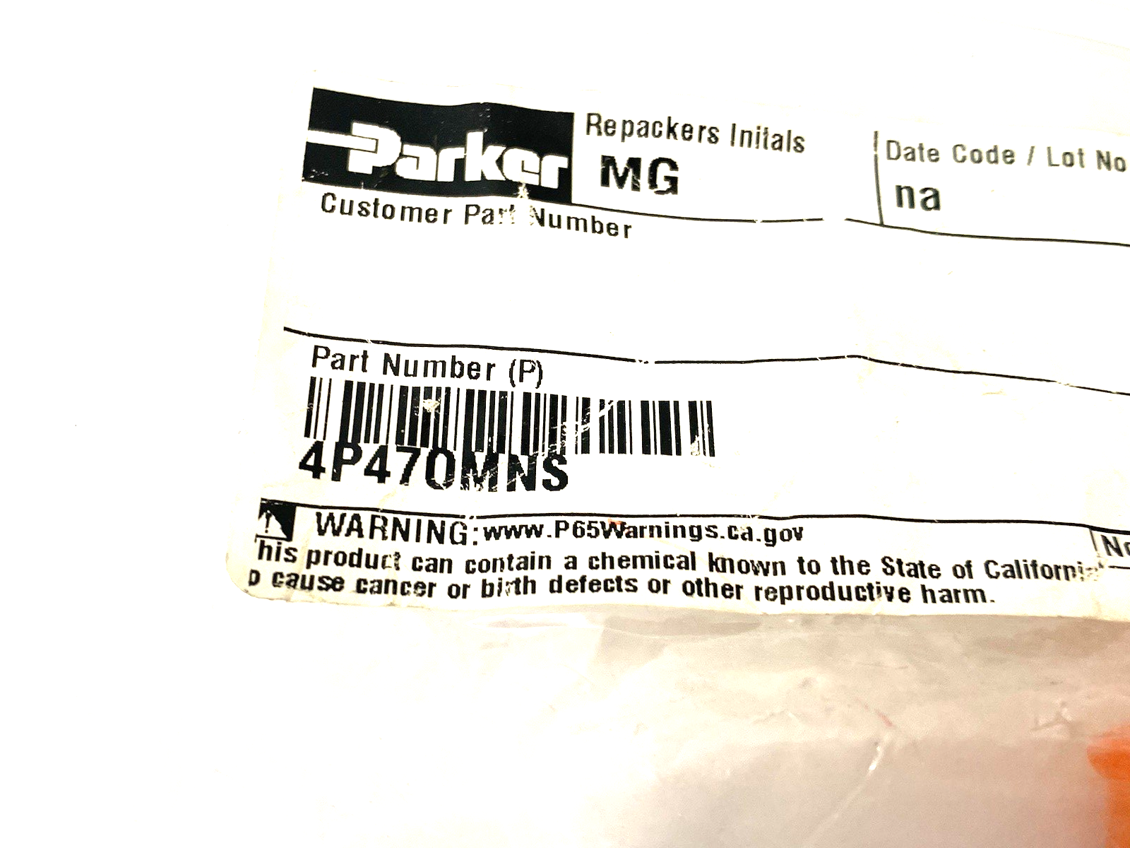 4P47OMNS | Parker Plug Fitting JIS Adapter Fitting 1/4-19 Steel LOT OF 10 - New – Open box - Maverick Industrial Sales