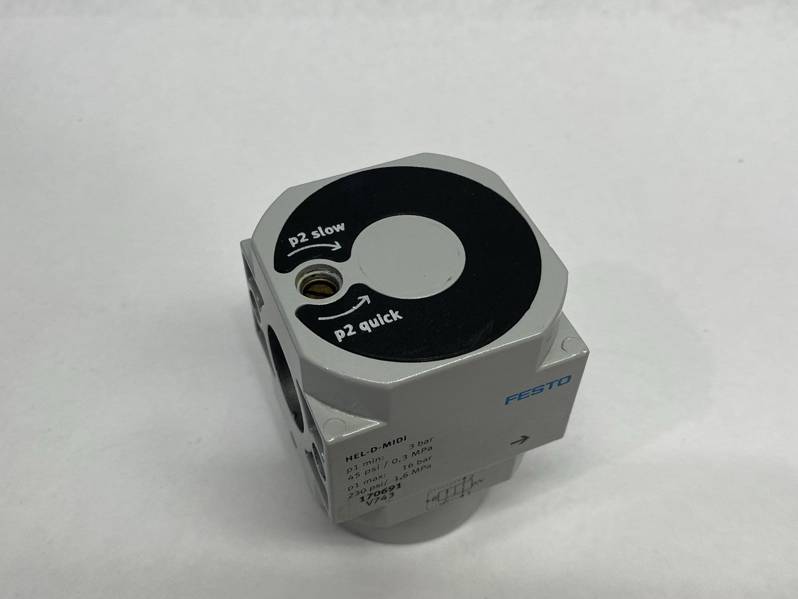 HEL-D-MIDI | Festo On/Off Valve 2-2 Way, Closed Monostable, 170691 - New – Open box - Maverick Industrial Sales