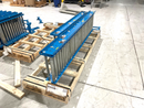 Hytrol 190E24 & 190E24EZ Power Roller Conveyor Sections Legs, 14 feet, 19" Wide - Maverick Industrial Sales