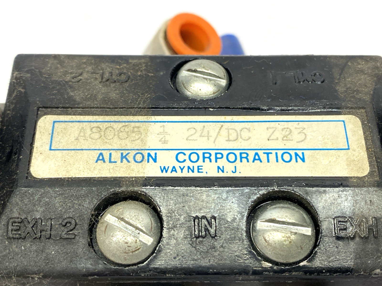 Alkon A8065 Pneumatic Solenoid Valve 1/4" Ports - Maverick Industrial Sales