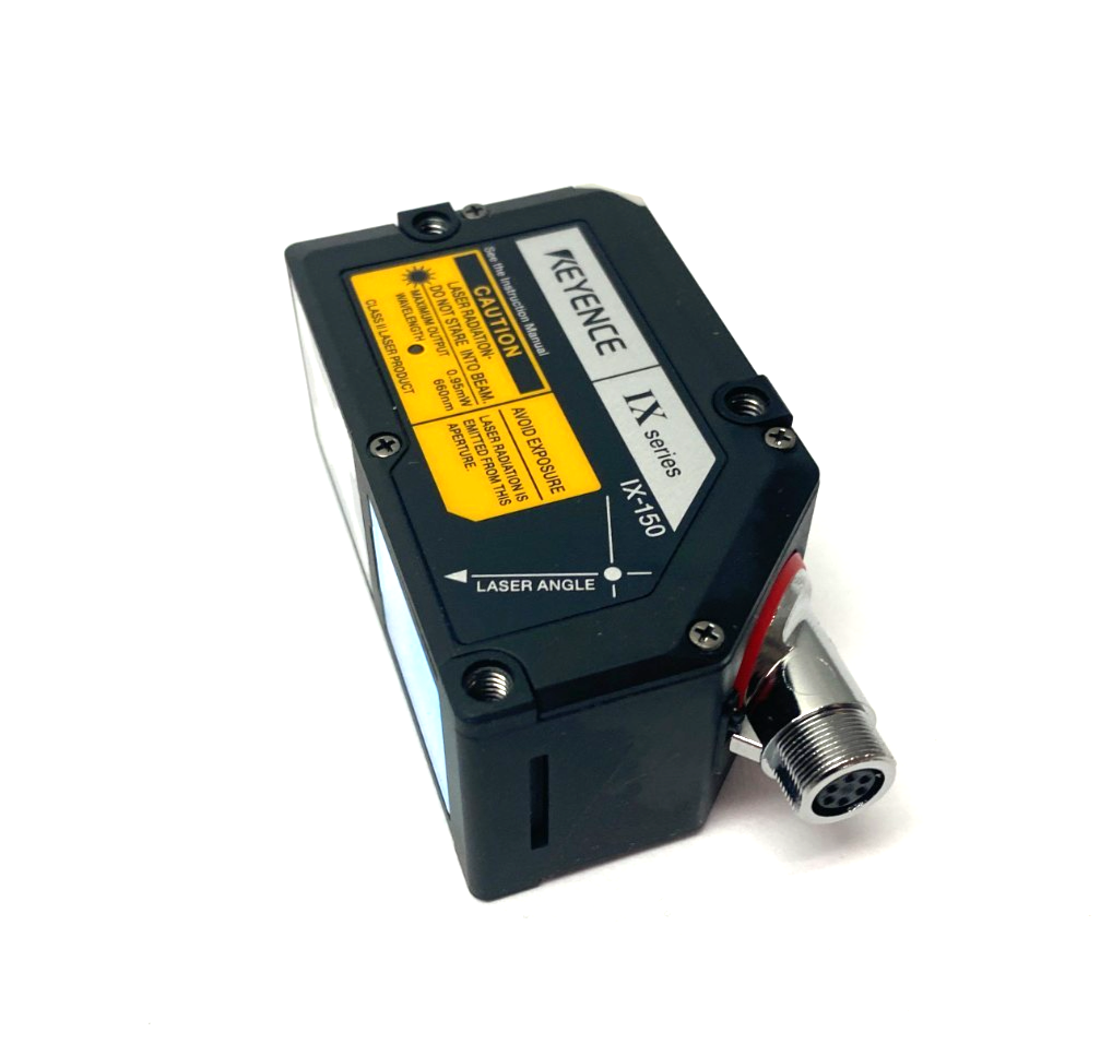 Keyence IX-150 Image Based Laser Sensor Head 150mm Scan/Line Mode - Maverick Industrial Sales