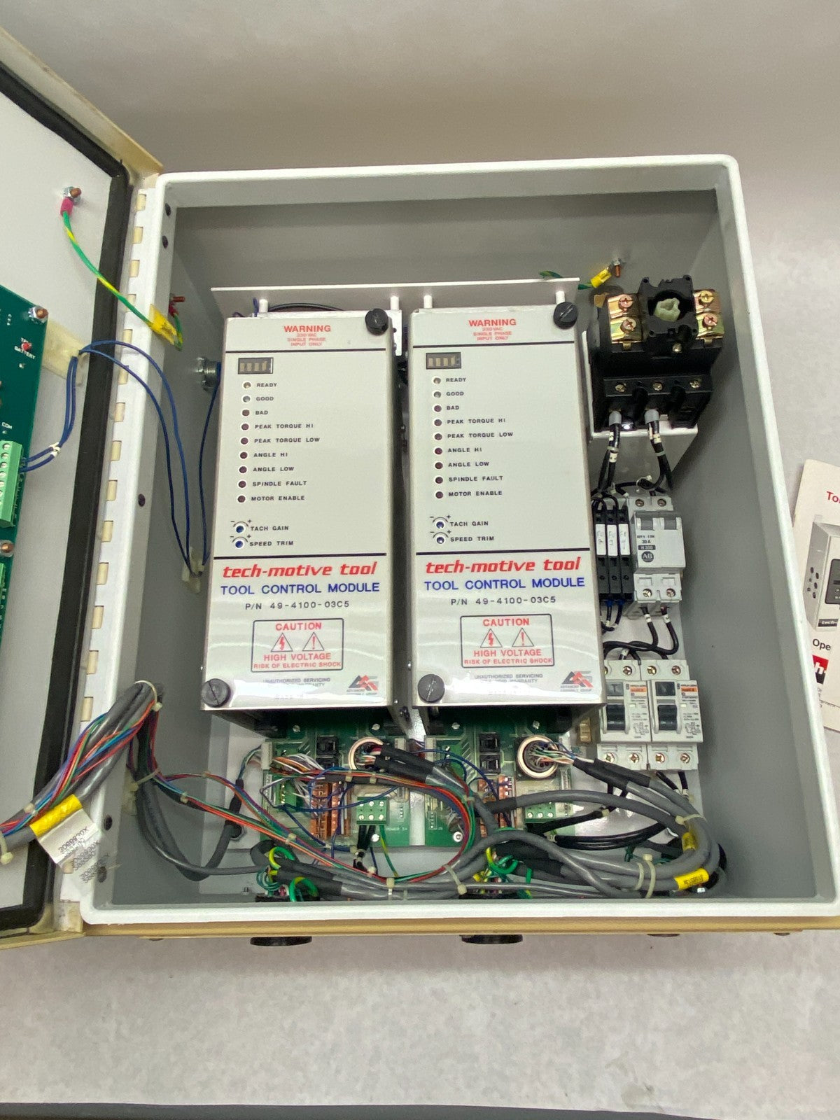 C4000B02K02C | Tech-motive Tool Torque Tool Controller - Used - Maverick Industrial Sales