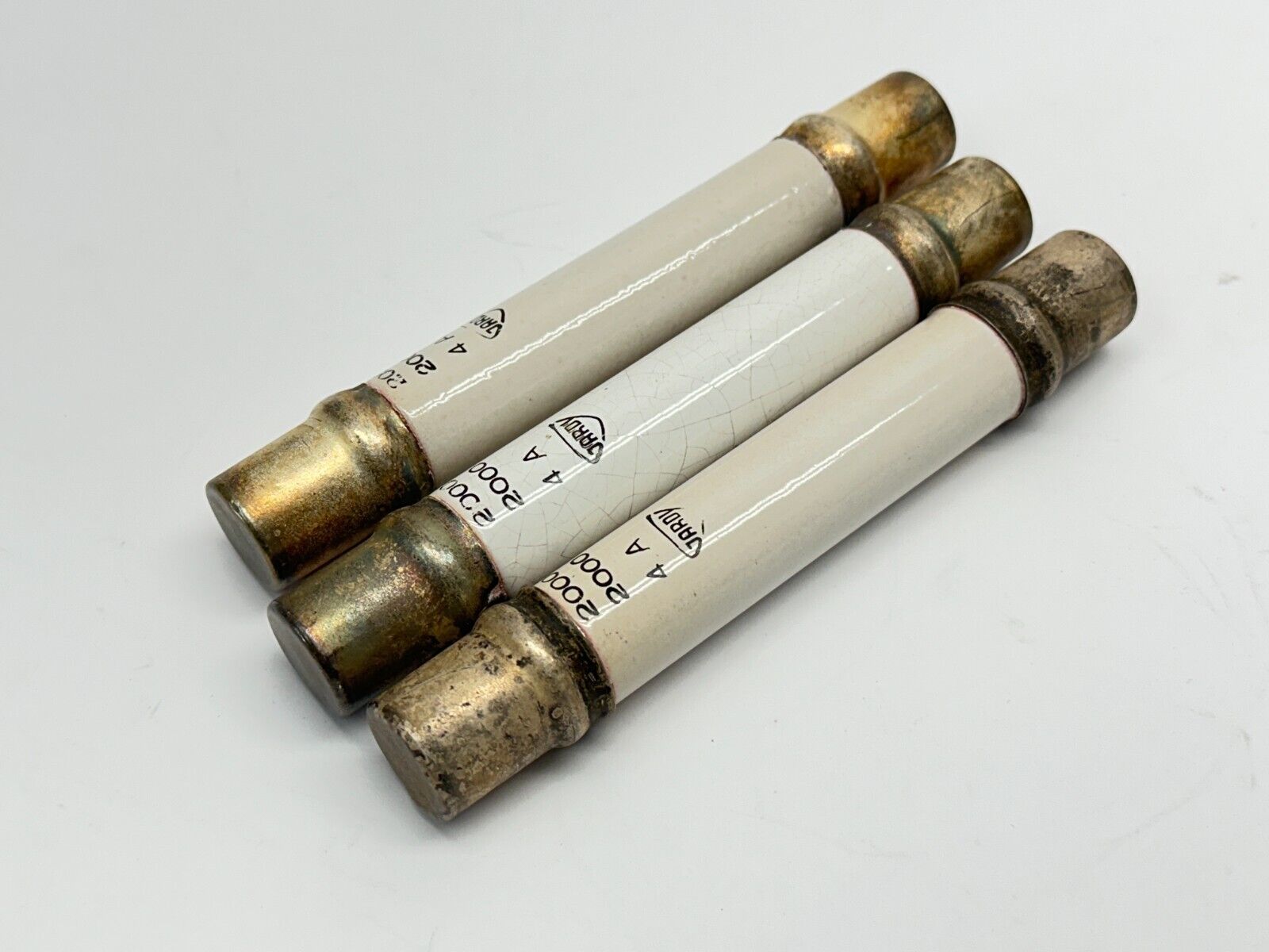 Gardy 2000 Volt 4 Amp Fuse Element 2000V 4A LOT OF 3 - Maverick Industrial Sales