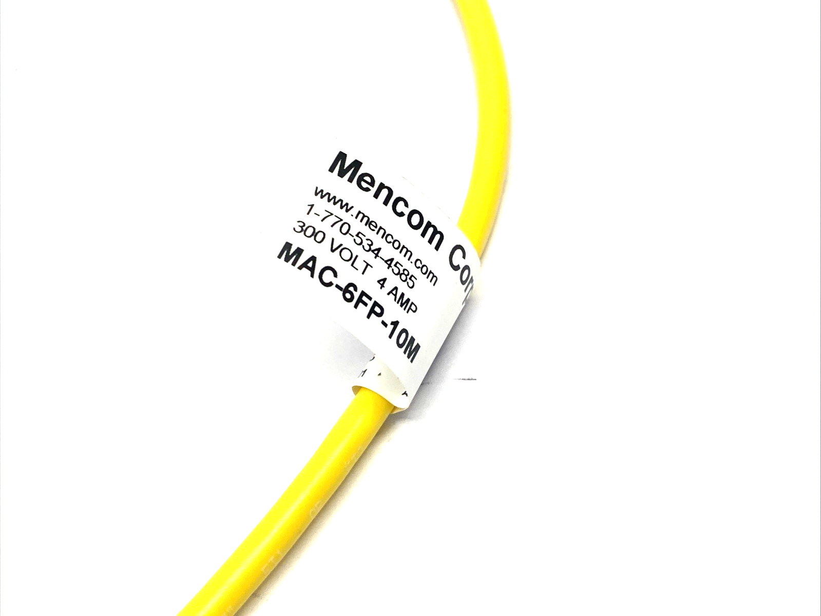 | Mencom MAC-6FP-10M Cordset, Female 1/2" 6-Pin To Wire 10m - New – Open box - Maverick Industrial Sales