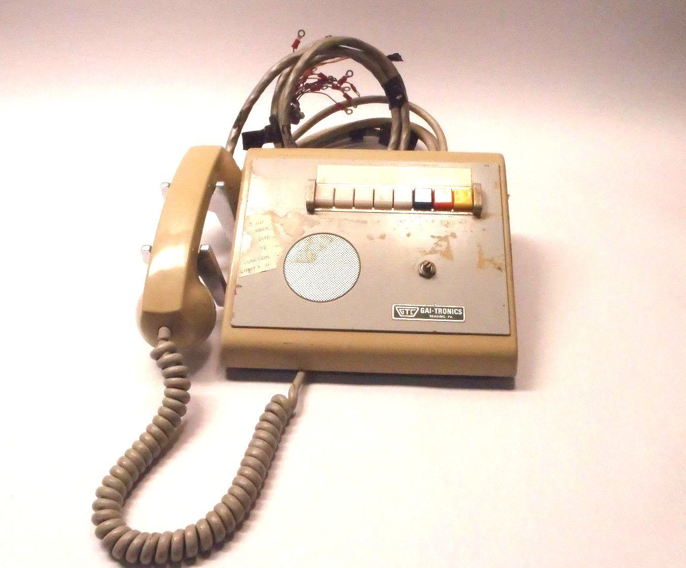 Gai-Tronics 621C Subset Desk-Top Station - Maverick Industrial Sales