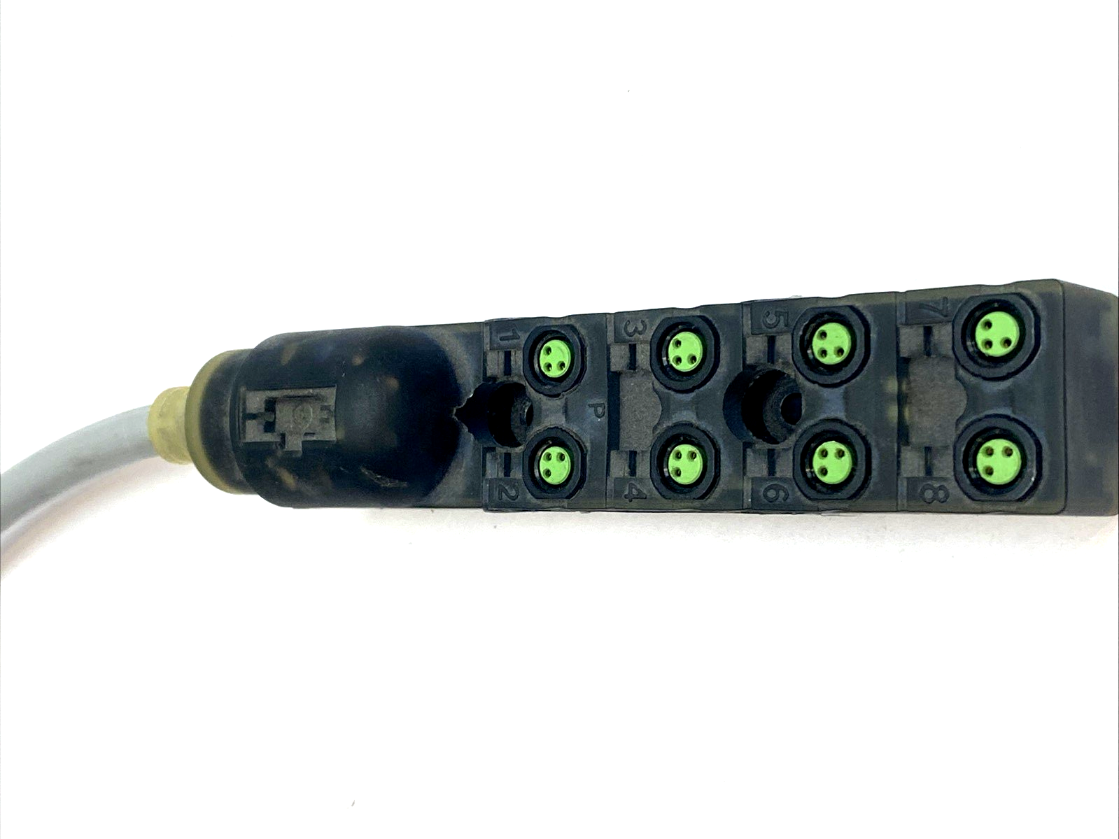 Murr Elektronik 8000-88010-3590500 Terminal Block 8x M8 3-Pole - Maverick Industrial Sales