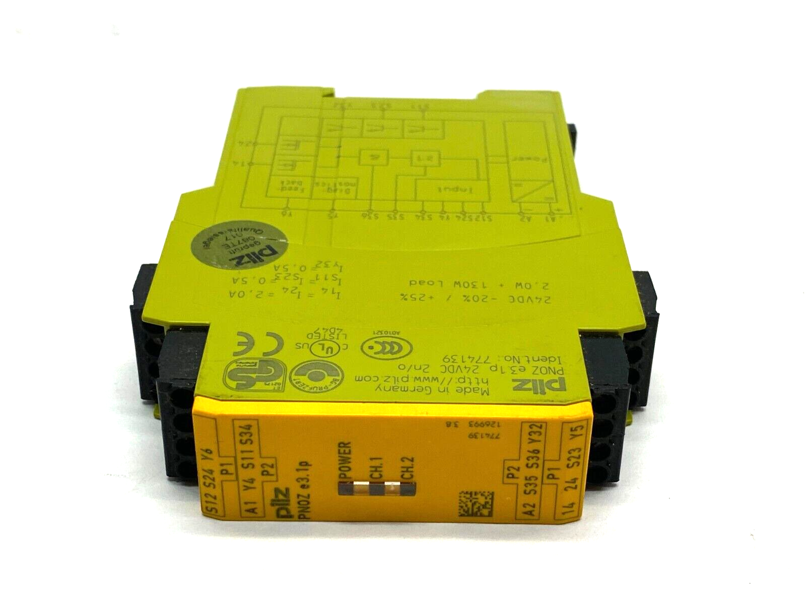 Pilz PNOZ e3.1p 24VDC 2n/o Standalone Safety Relay 2-Channel Auto-Start 774139 - Maverick Industrial Sales