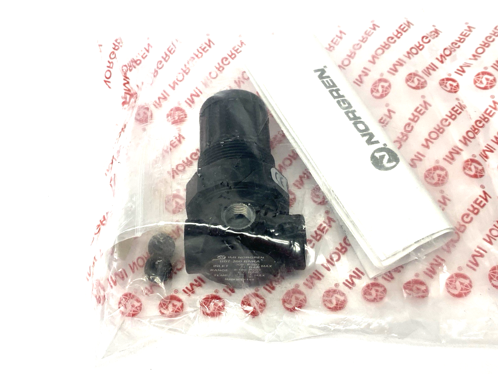 IMI Norgren R07-200-RNKA Modular Compressed Pressure Regulator 1/4" NPT Ports - Maverick Industrial Sales