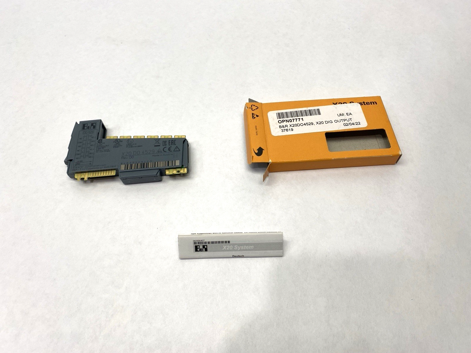 X20DO4529 | B&R Automation Rev. D0 Digital Output Module 4-Digital Outputs - New – Open box - Maverick Industrial Sales