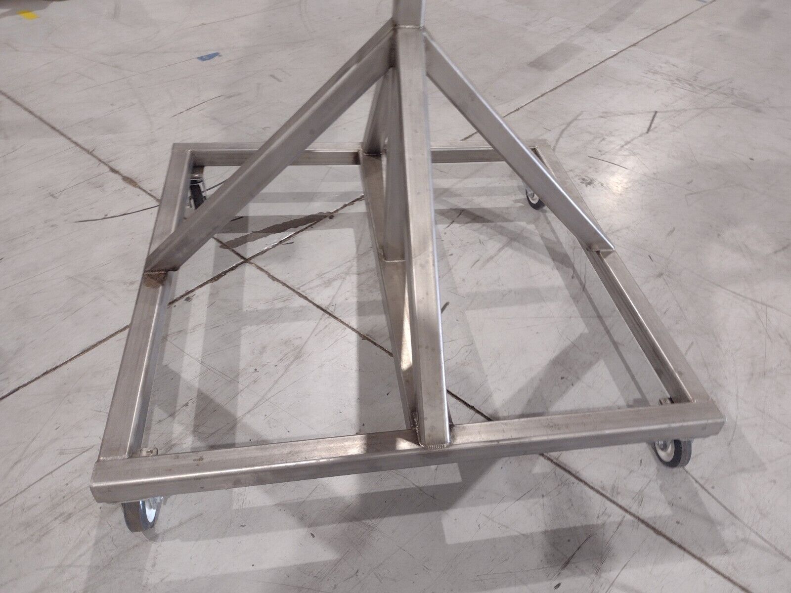 Parts Material Feeding Double Slide Chute Feed Ramps 105" H 11" W,  LH Discharge - Maverick Industrial Sales