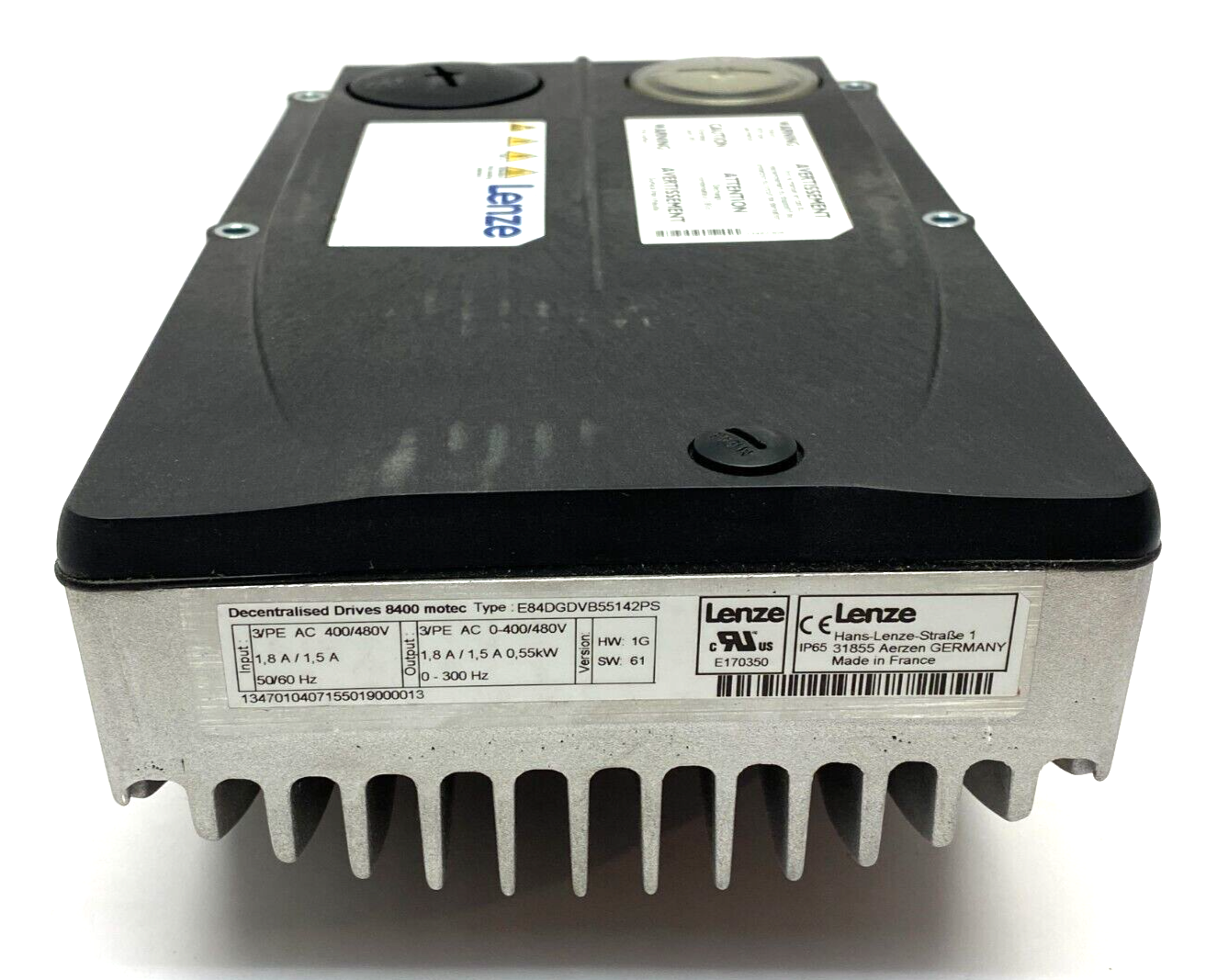 Rexroth 3842553447 Lenze E84DGDVB55142PS Frequency Inverter Decentralized Drive - Maverick Industrial Sales