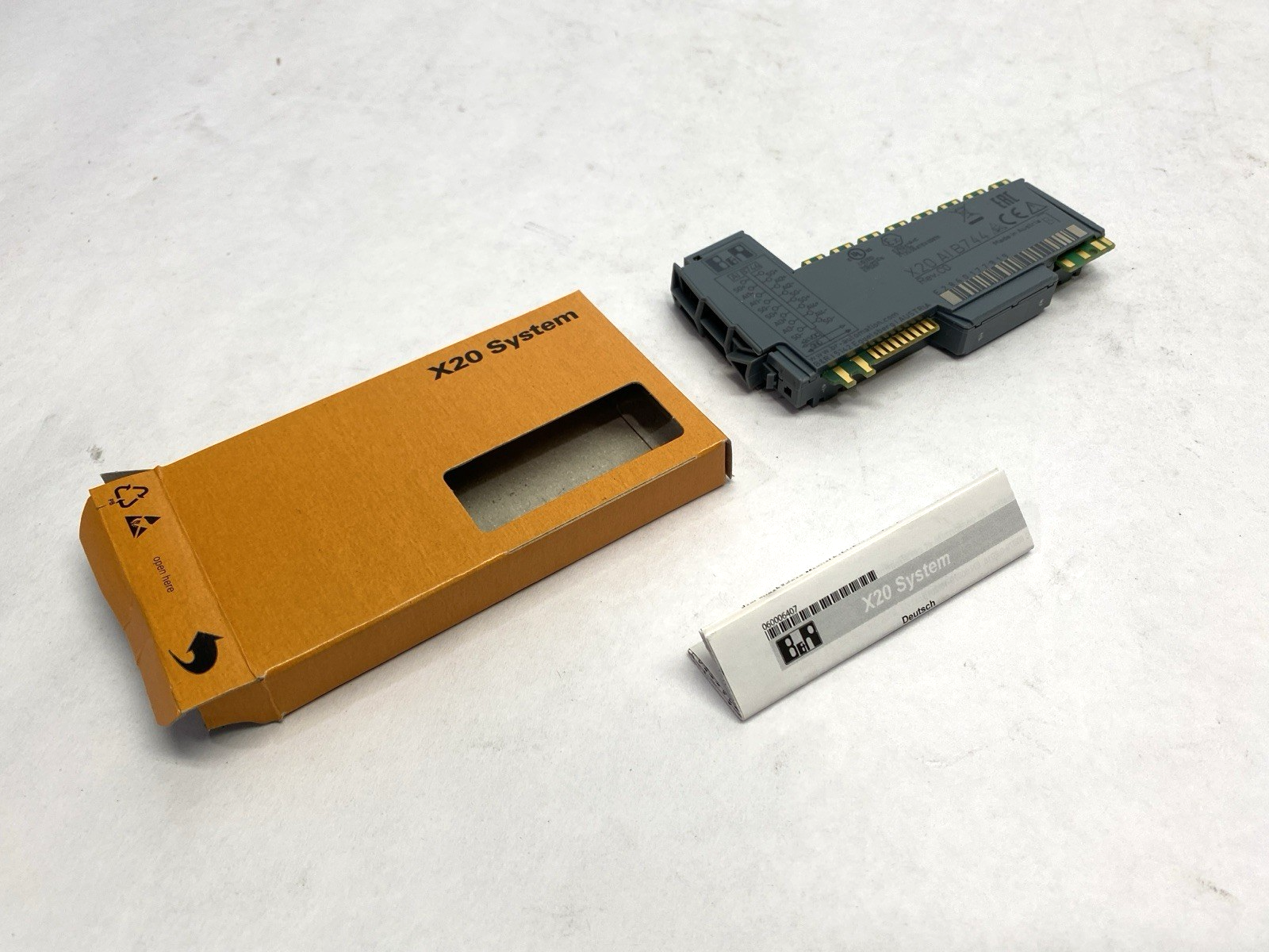 X20AIA744 | B&R Automation Rev. C0 2-Full Bridge Strain Gauge Analog Input Module - New – Open box - Maverick Industrial Sales