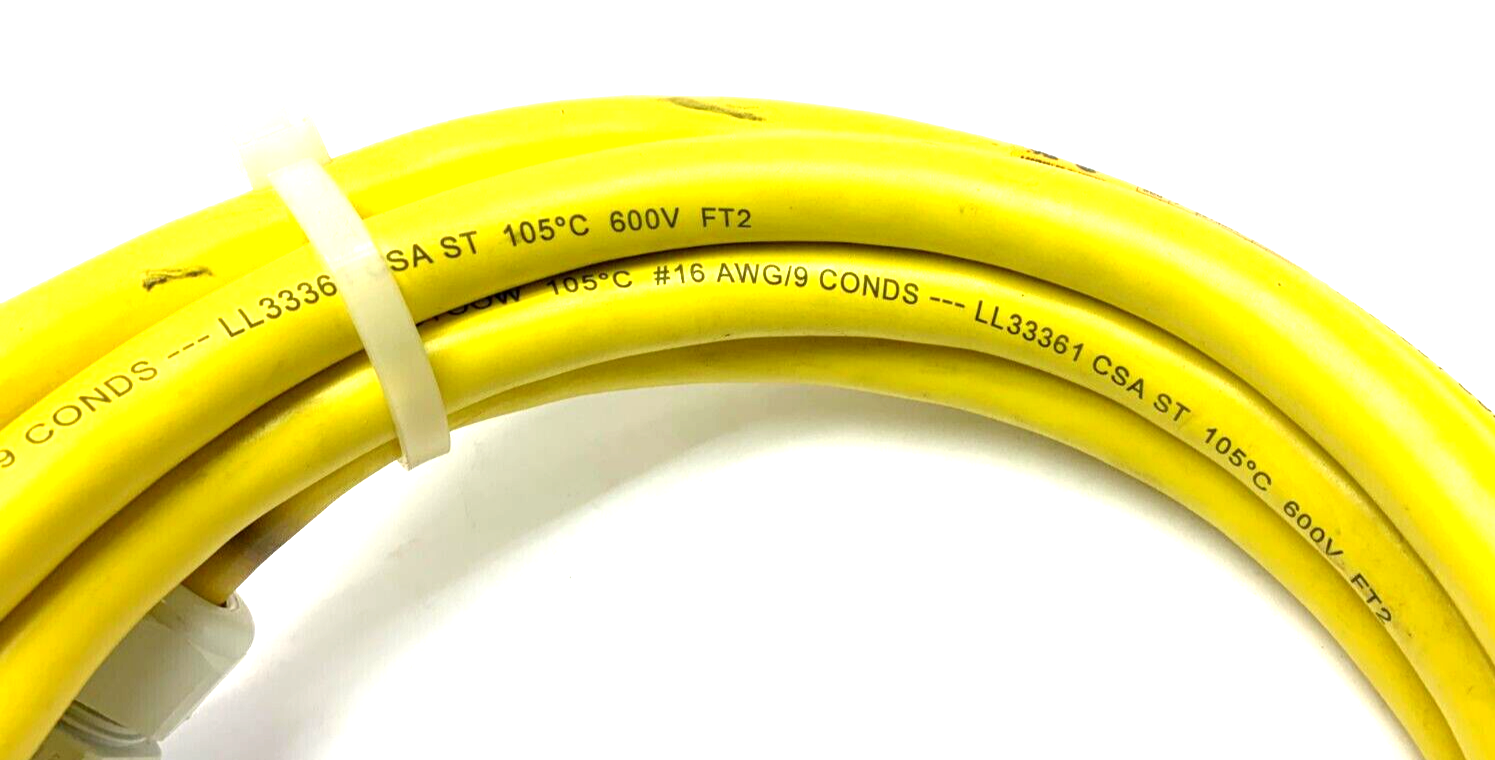 Woodhead Brad Harrison 339020A01F120 Male Straight Cordset 600V 7A - Maverick Industrial Sales