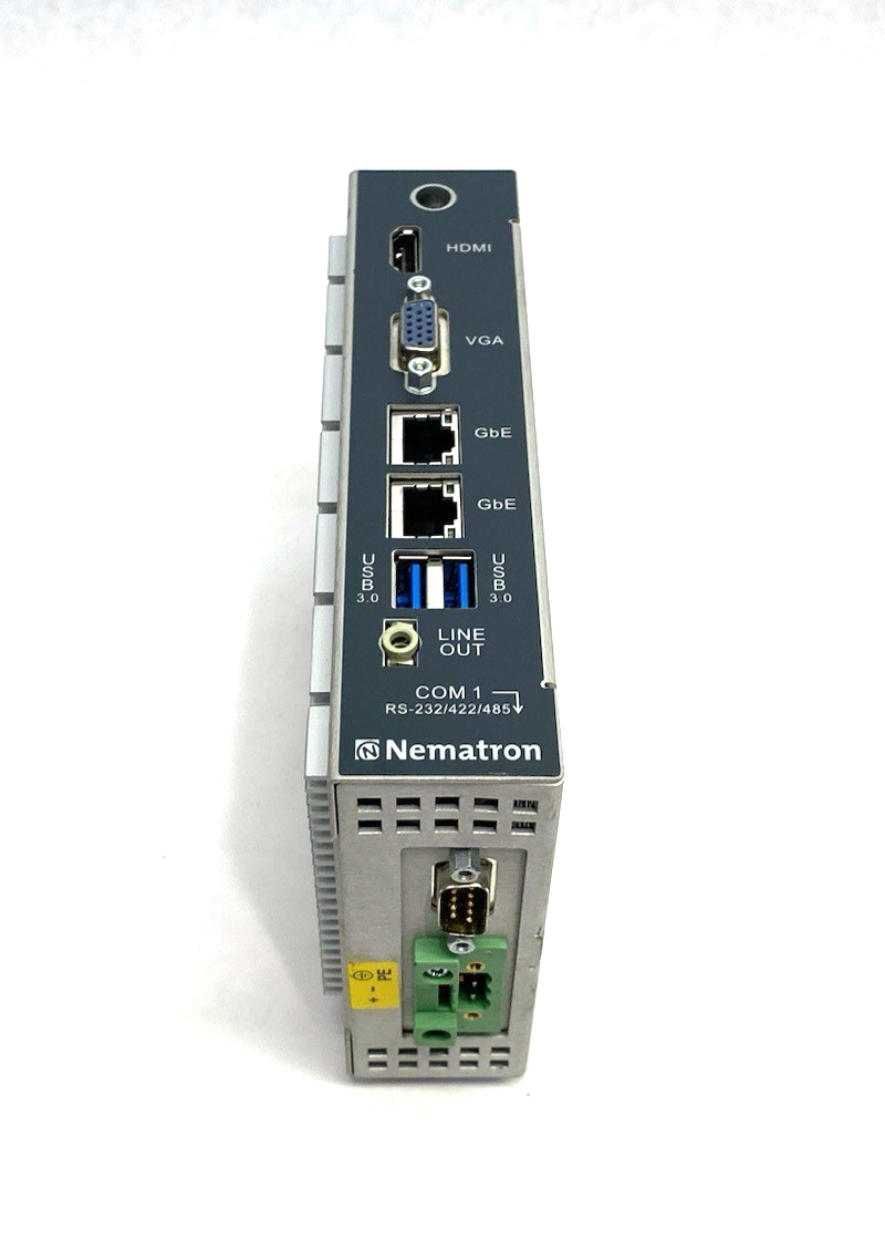 nPC20-E3845-8GB-240SS-NOS-24 | Nematron Fanless Node PC, Intel QC, NPC20-48F00D00 - Used - Maverick Industrial Sales